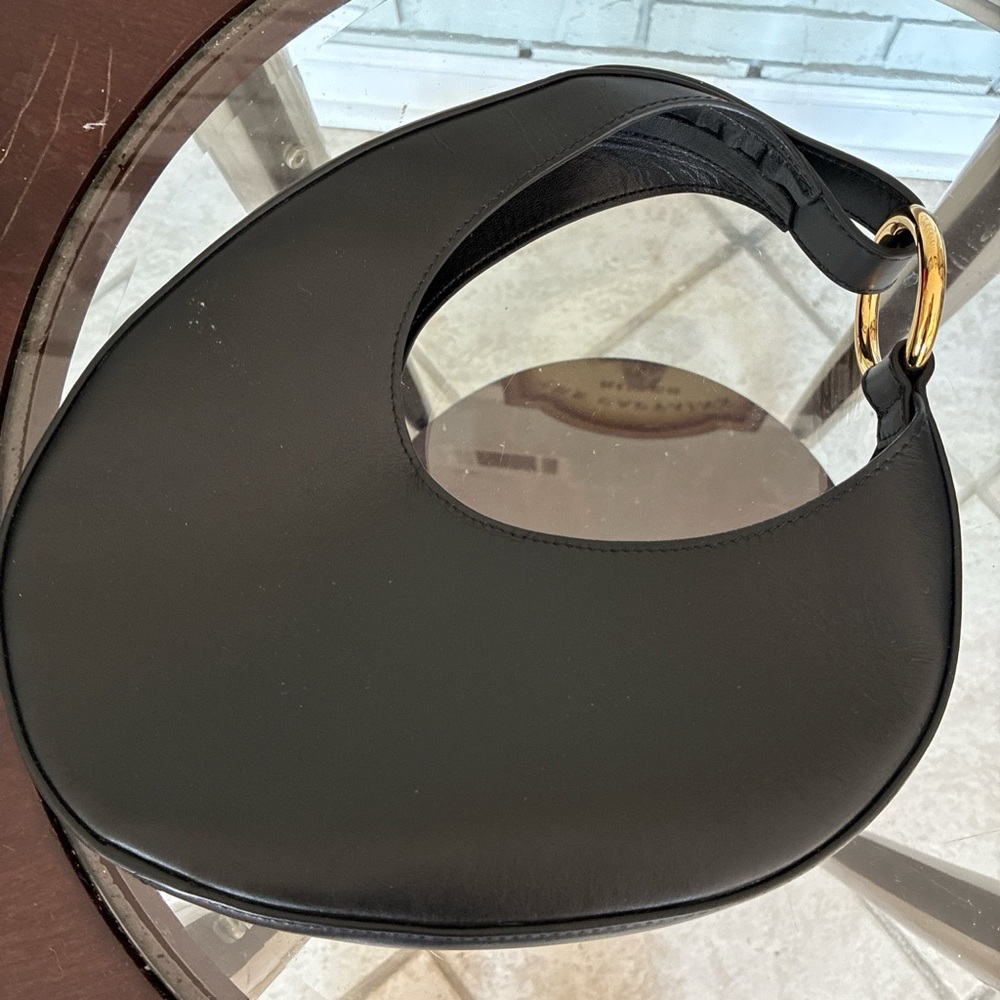Elegant Black Leather Women's Bag